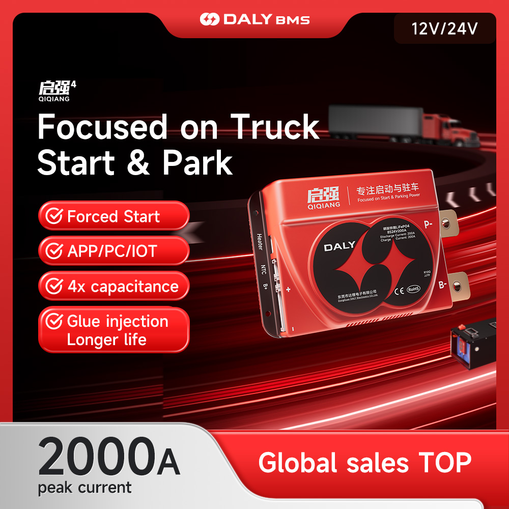 BMS 12V 150A DALY New Truck Start BMS 8S 150A 200A