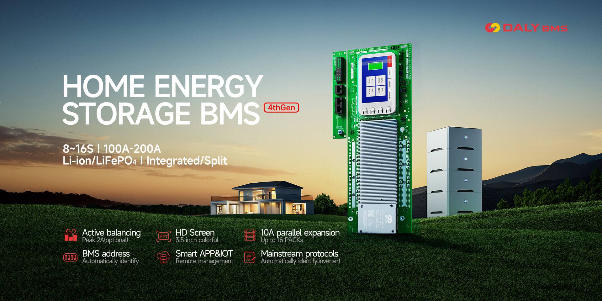 Home Energy Storage BMS