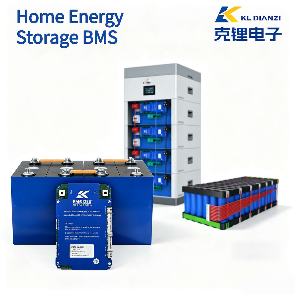 KL BMS Smart Home Energy Storage BMS 3S-24S/40A-300AFactory Direct Sales Wholesale and Retail for 12V24V36V48V60V72V Supports AI-powered 24/7 automatic balancing Compatible with LifeP04 lithium-ion ternary lithium and lead-acid batteries